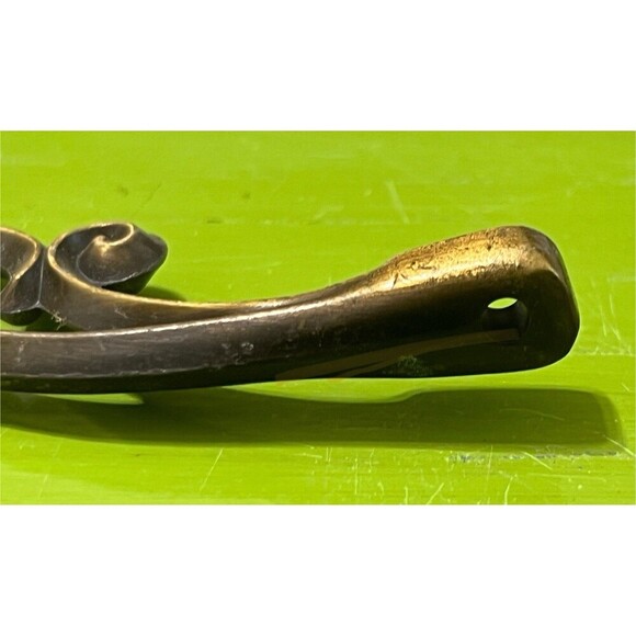 Lot of 4 Brass Vintage Drawer Pulls Closet Handles 8" Length - Picture 2 of 7